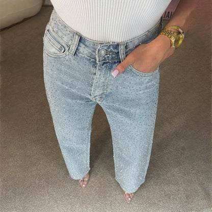 Summer High Waist All-matching Pants Women&