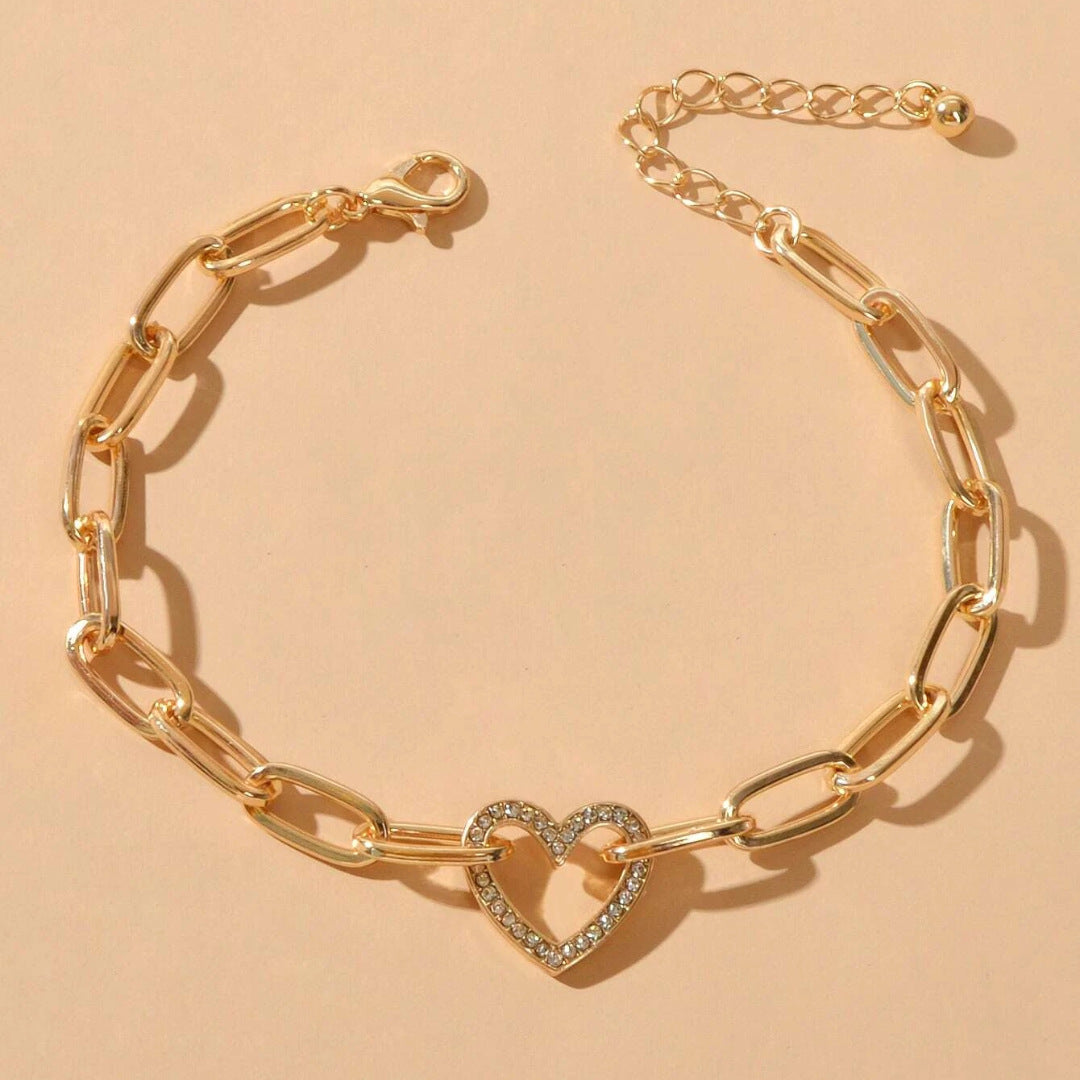Love Pendant Clip Bracelet Street Women Limorista