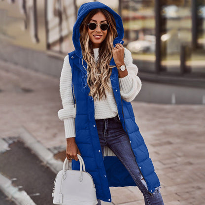 New Fashion Casual Solid Color Hooded Single-breasted Slim Fit Limorista
