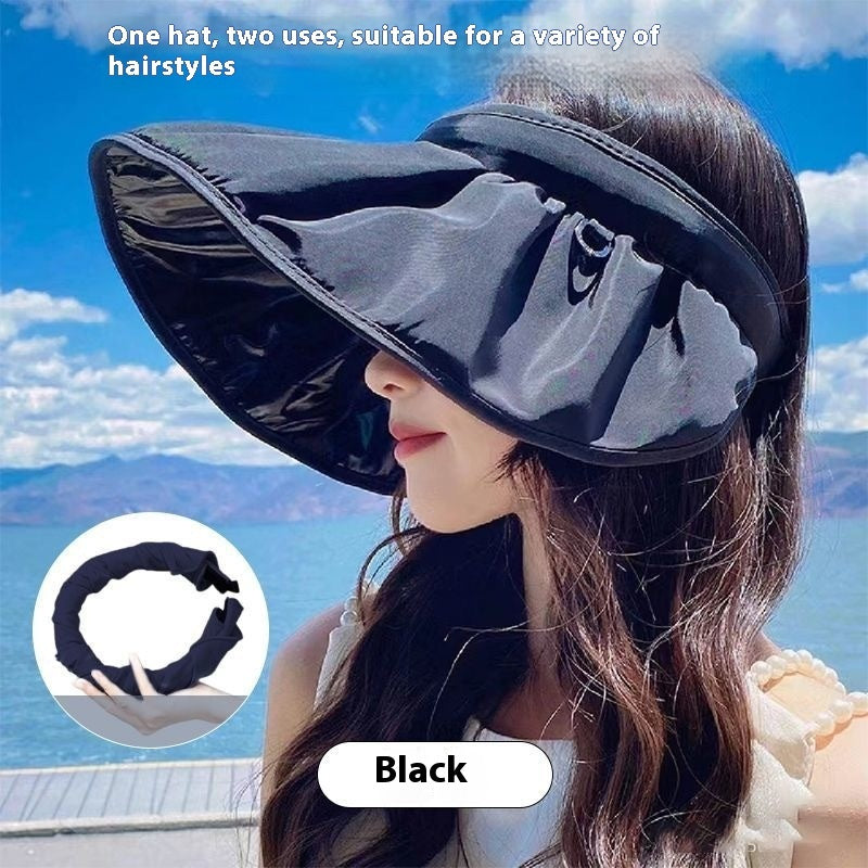 Summer Shell Hat FPF50 Empty-top Hat Women&