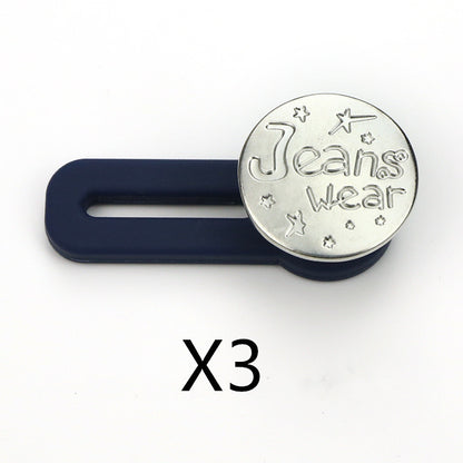 No Sew Jeans With Adjustable Expansion Waist Button Limorista