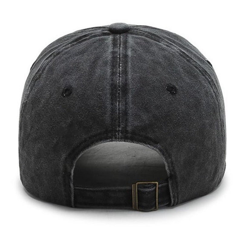 Washed Solid Color Light Board Baseball Cap For Women Limorista