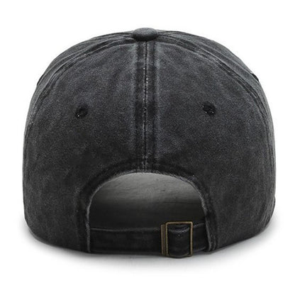 Washed Solid Color Light Board Baseball Cap For Women Limorista