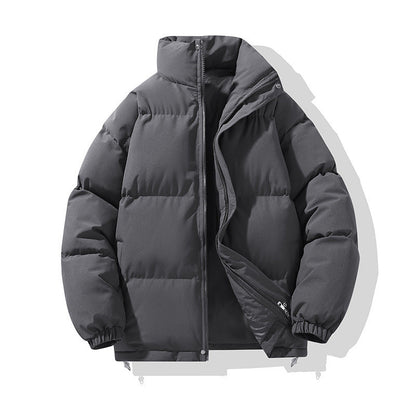 Cotton-padded Coat Stand Collar Cotton-padded Jacket Couple Wear Warm Limorista
