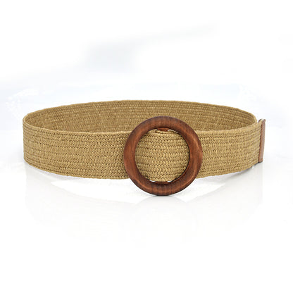 Bohemian Holiday Linen Woven Belt Limorista