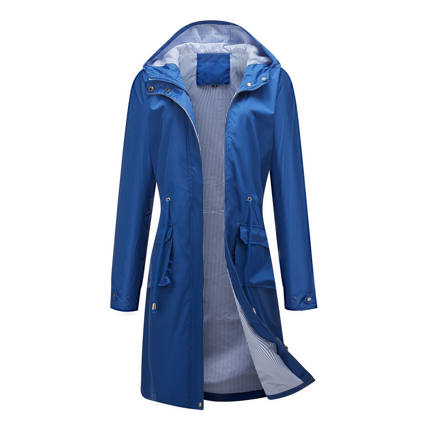 Long Casual Windbreaker Women&