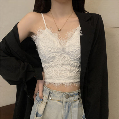 Lace Camisole Wraps The Chest And Wears Slim Slimming Underwear Limorista