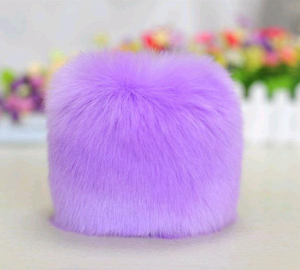 Warm sleeves fur fur cuff gloves windproof cuffs bracelets imitation rabbit fur imitation fox fur wristbands hand ring Limorista