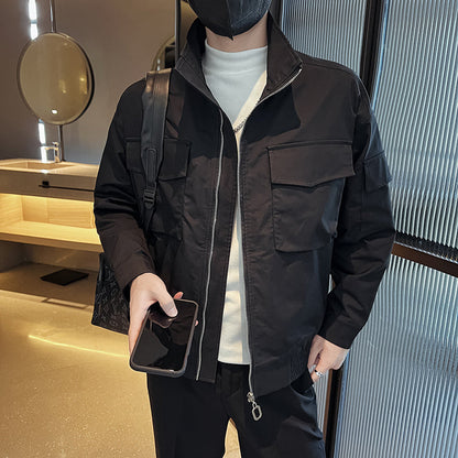 Spring Tooling Jacket Casual Men&