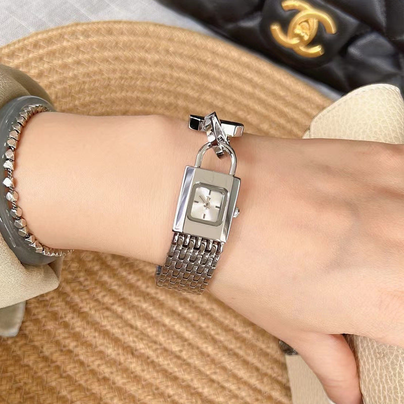 Lock Head Fashion Steel Watch Female Small Dial Limorista