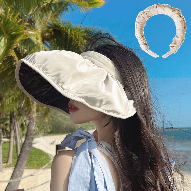 Summer Shell Hat FPF50 Empty-top Hat Women&
