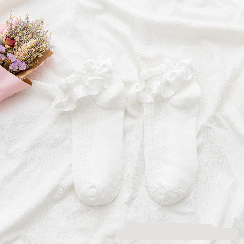 Sweet Bubble Boat Cotton Socks Limorista