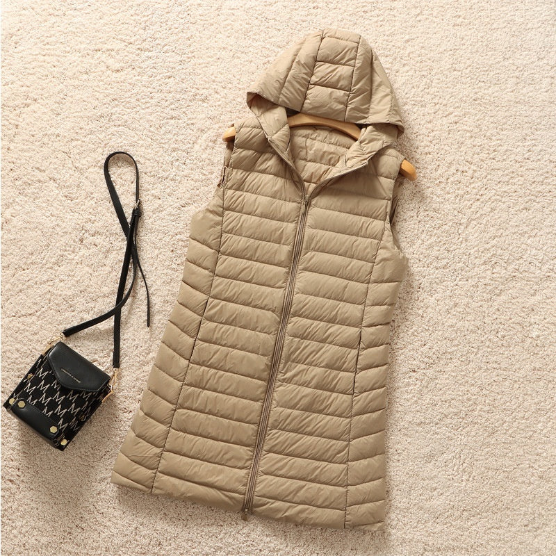 Fall Winter Hooded Korean Lightweight Down Jacket Limorista