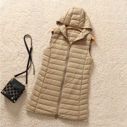 Fall Winter Hooded Korean Lightweight Down Jacket Limorista