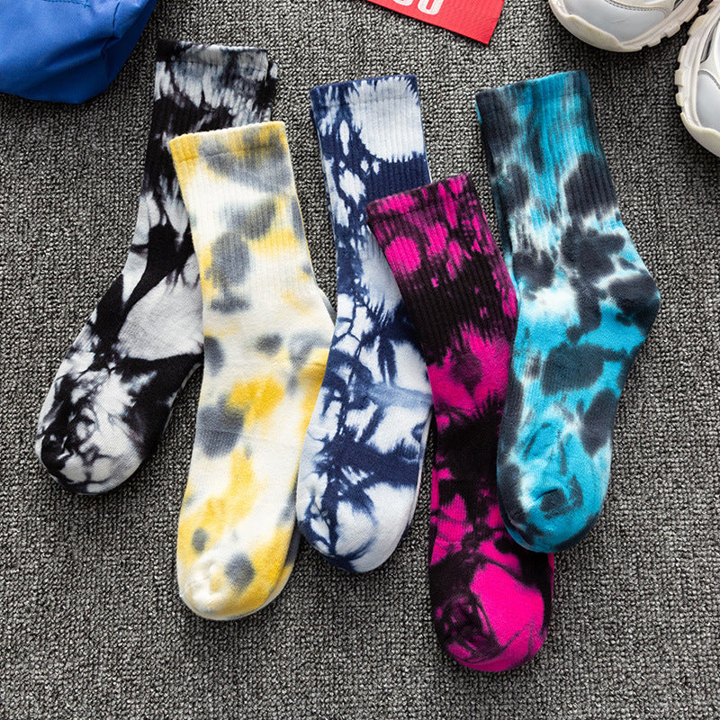 Tie Dyed Stockings Men&