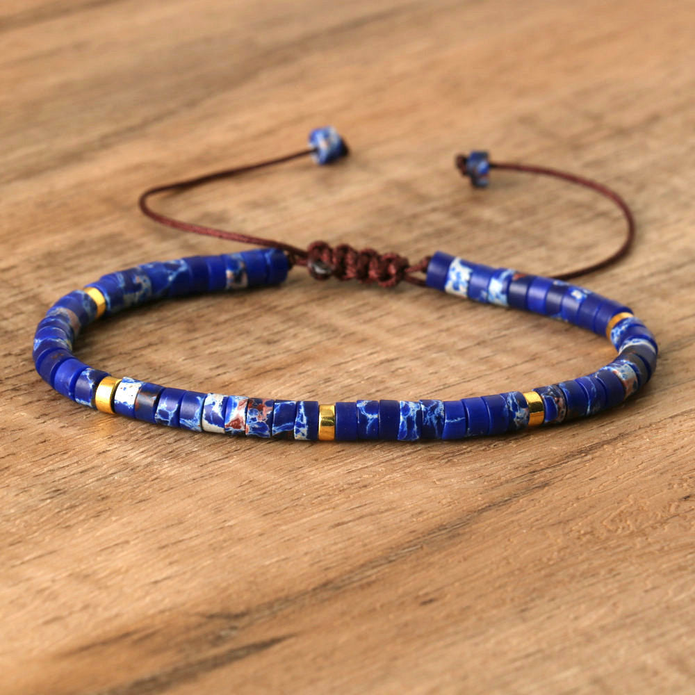 Spacer Beads Beaded Weave Bracelet Women&