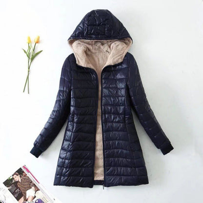 Hooded Slim Fit Fleece-lined Warm Cotton Limorista