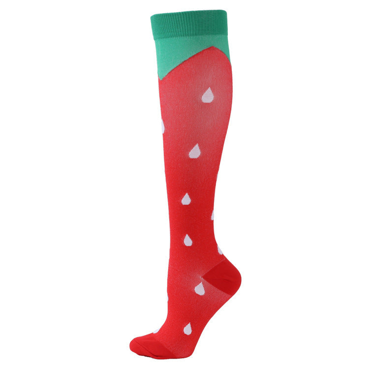 Sports Compression Socks Pattern Stretch Stockings Limorista