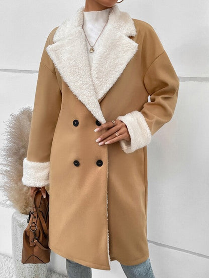 Leisure Commute Woolen Coat For Women Limorista