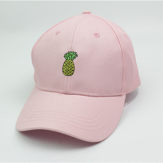 Fashion Unisex Pineapple Print Baseball Cap Snapback Adjustable Hip Hop Flat Hat Limorista