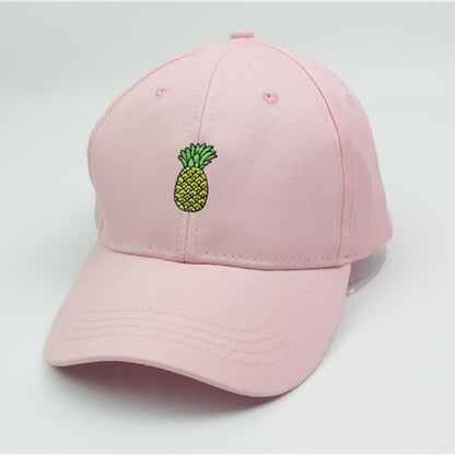 Fashion Unisex Pineapple Print Baseball Cap Snapback Adjustable Hip Hop Flat Hat Limorista