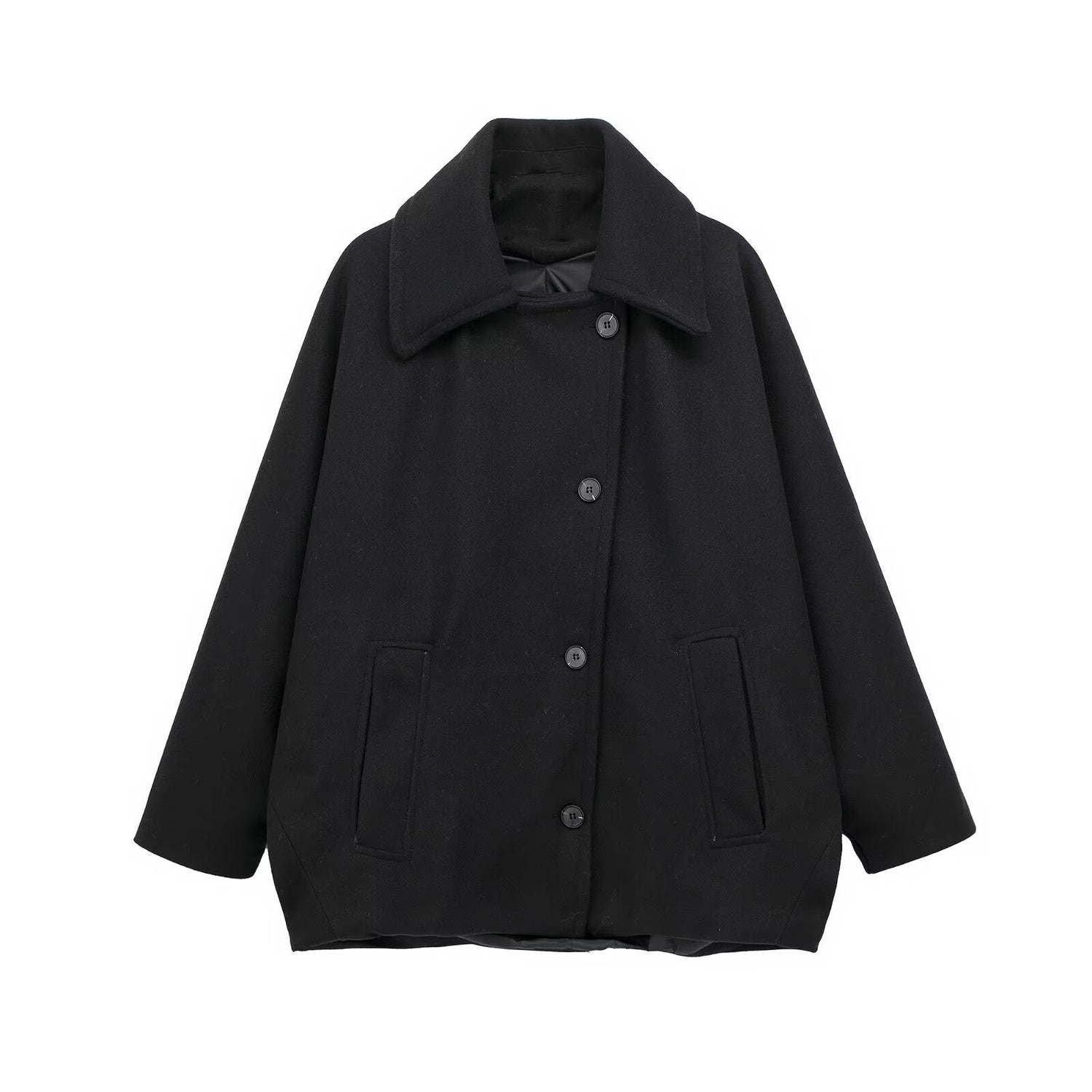 Autumn New Wool Blended Short Coat Limorista