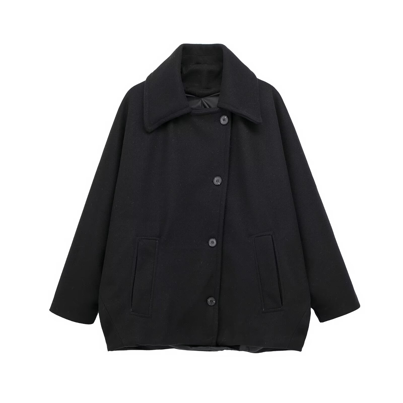 Autumn New Wool Blended Short Coat Limorista