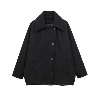 Autumn New Wool Blended Short Coat Limorista