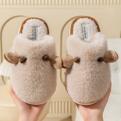 New Autumn And Winter Interior Home No-skid Floor Warm Shoes Limorista