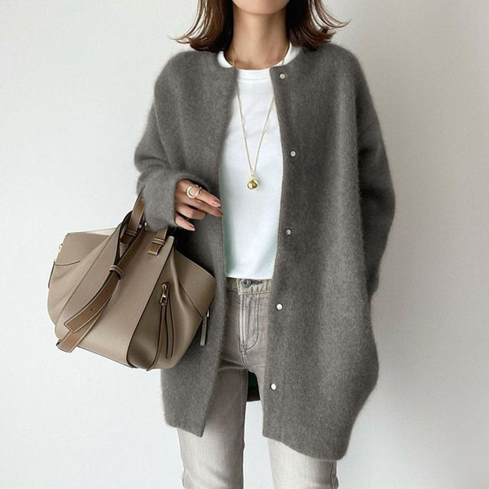 Knitted Jacket Slimming Sense Of Design Niche Loose Limorista