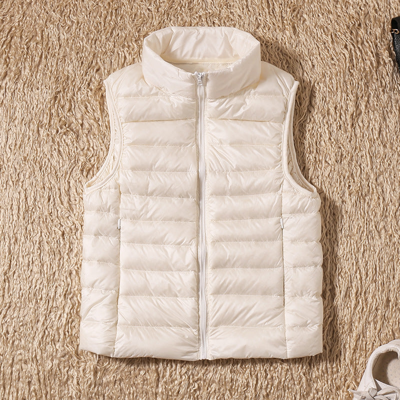 Lightweight down jacket women&