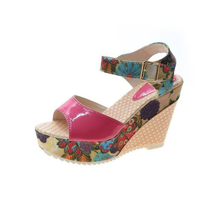 Stylish Peep Toe Women&