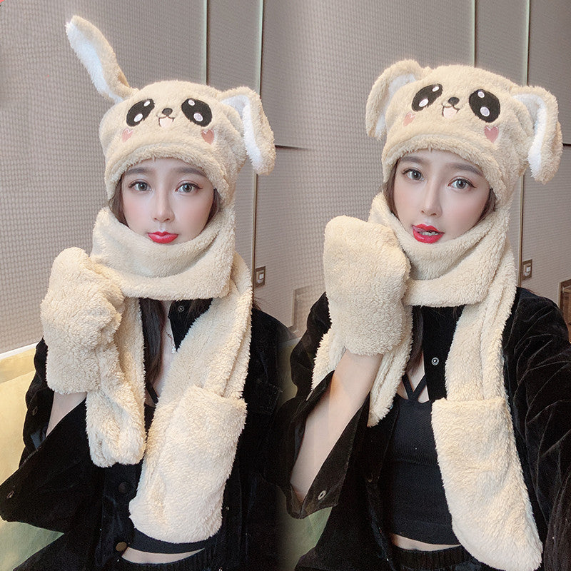 Bear ears scarf hat Limorista