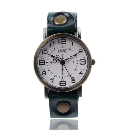Belt Retro Neutral Watch European And American Digital Women&