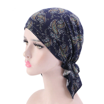 Stretch Hair Band Braid Hat Ethnic Style Fashion Scarf Muslim Ethnic Limorista