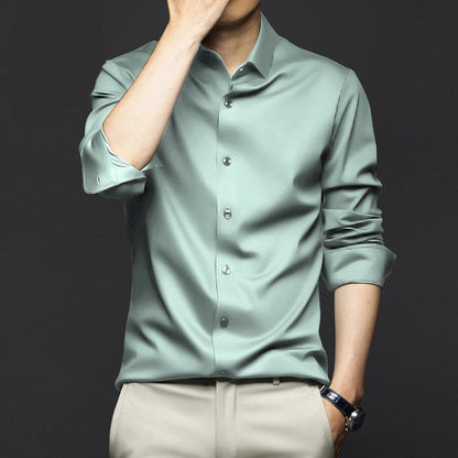 Business High-end Ice Silk Shirt Limorista