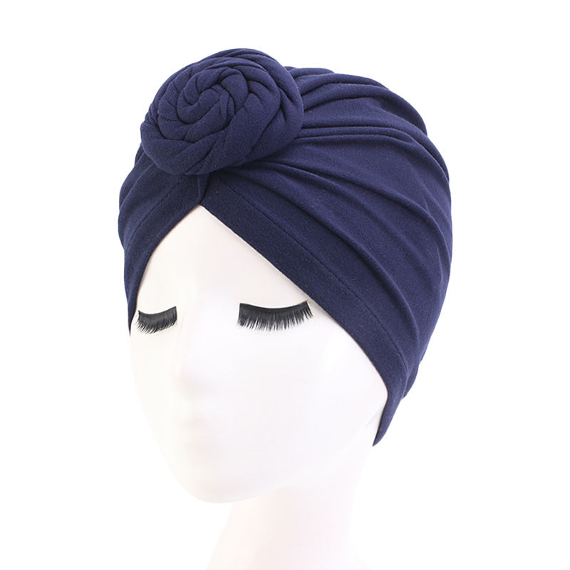 European And American Popular Donut Head Scarf Hat Limorista