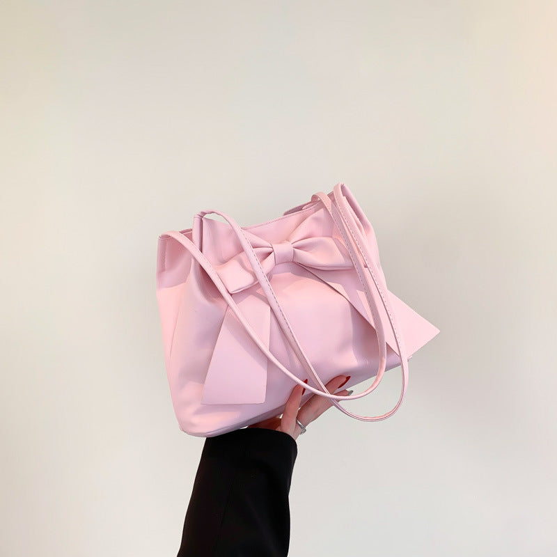 Bow Large Capacity Tote Handbag Limorista