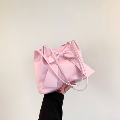 Bow Large Capacity Tote Handbag Limorista