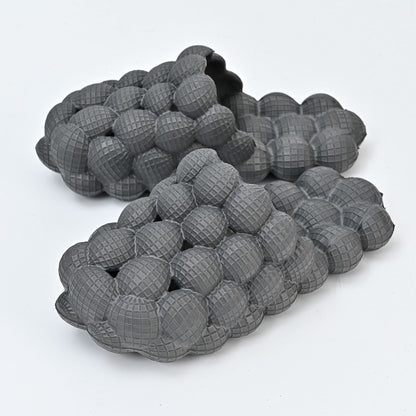 New Summer Fashion Massage Mesh  Bubble  Bathroom Slides Home Indoor Anti-Skid Shoes Limorista
