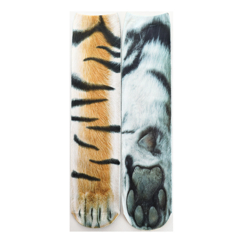 3D animal print socks Limorista