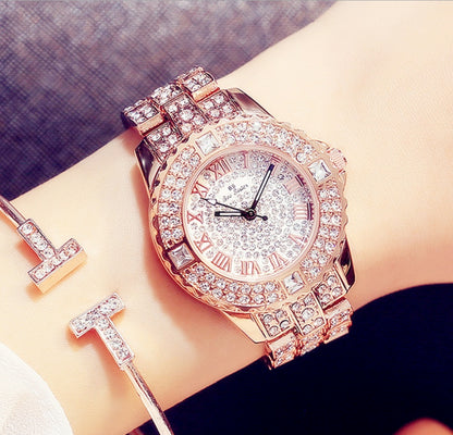 Full diamond ladies quartz watch Limorista