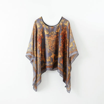 Pullover Shawl Outerwear Cover-up Multifunctional Scarf Limorista