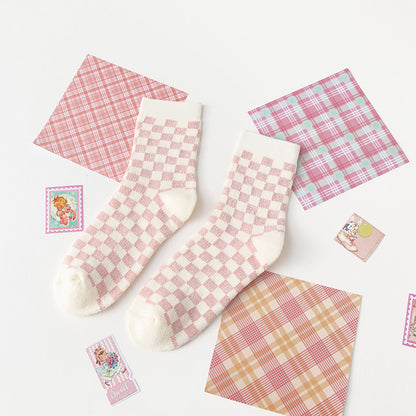 Sweet Lady Towel Bottom Mid-calf Socks Limorista
