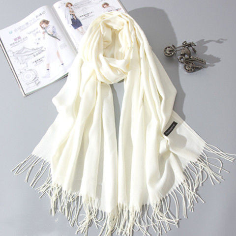 Fashion Cashmere Dual-use Shawl Warm Scarf Limorista