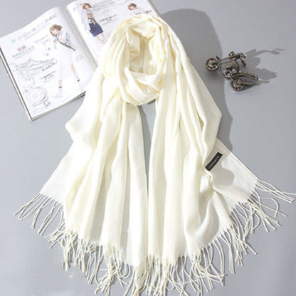 Fashion Cashmere Dual-use Shawl Warm Scarf Limorista