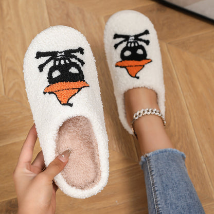 Halloween Warm Indoor Non Slip Cotton Slippers Limorista