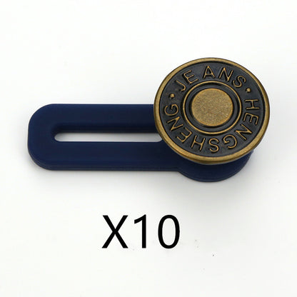 No Sew Jeans With Adjustable Expansion Waist Button Limorista