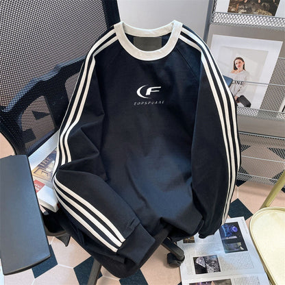 Fashion Brand Autumn And Winter Round Neck Long Sleeve Top Limorista