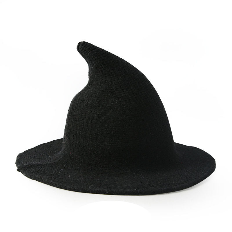 European And American Halloween Wool Wizard Hat Limorista